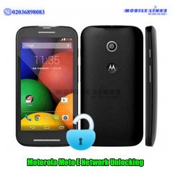 Motorola Moto E Network Unlocking 